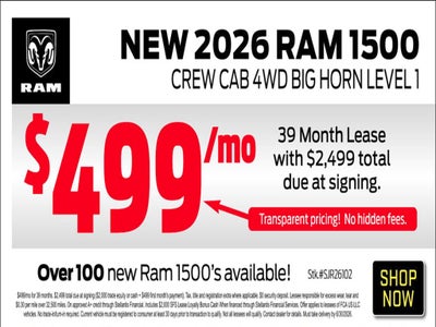 2026 RAM 1500 Big Horn/Lone Star