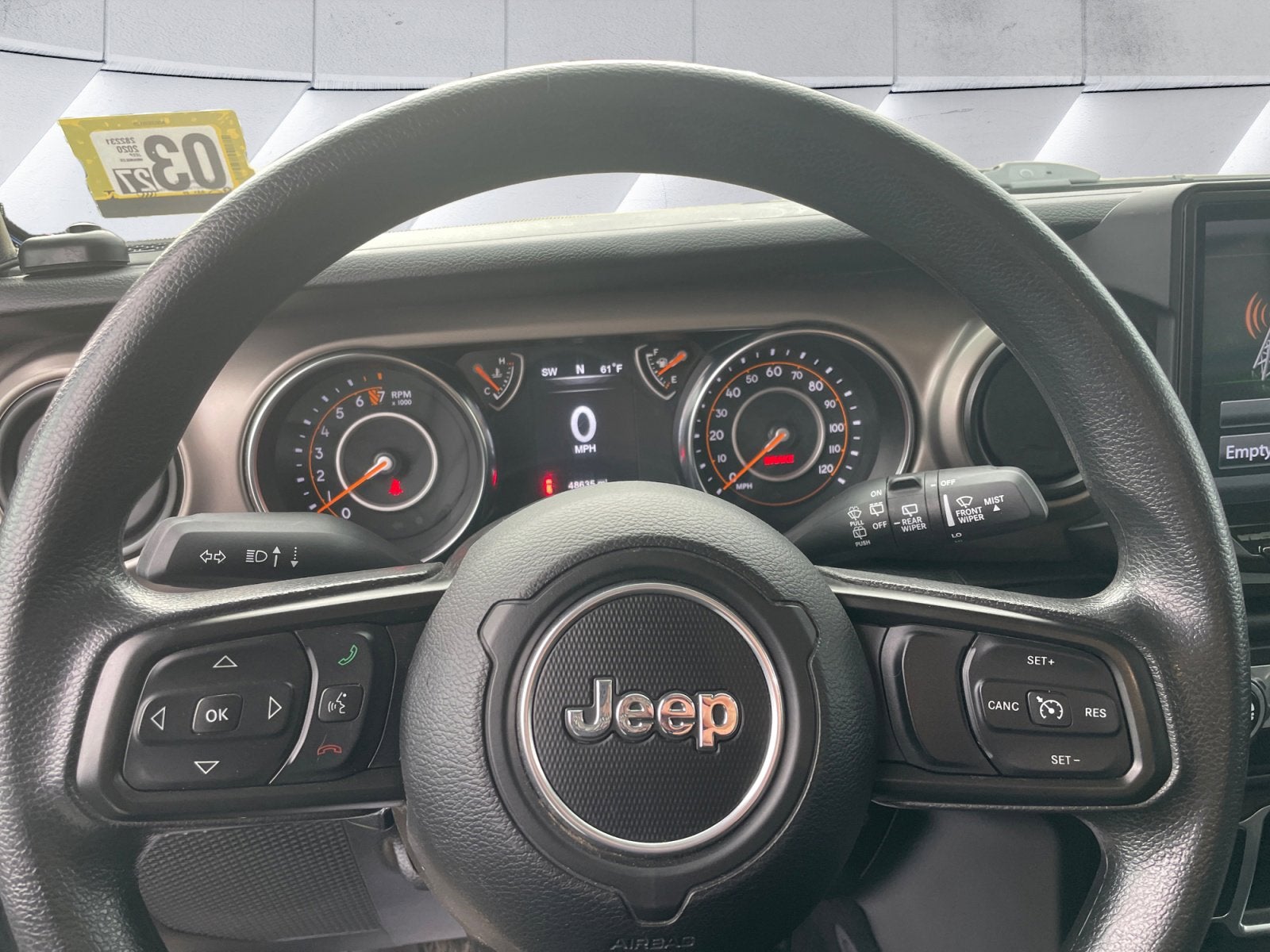 2020 Jeep Wrangler Sport