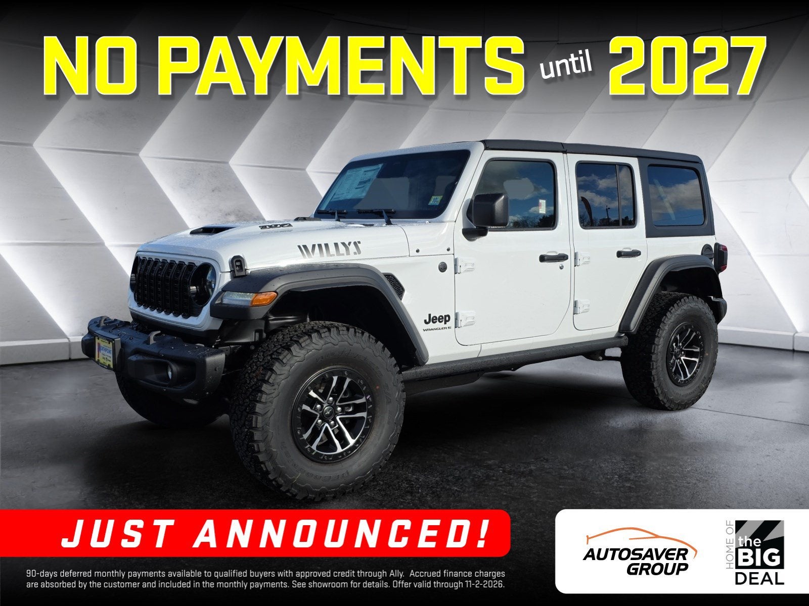 2027 Jeep Wrangler Willys 392
