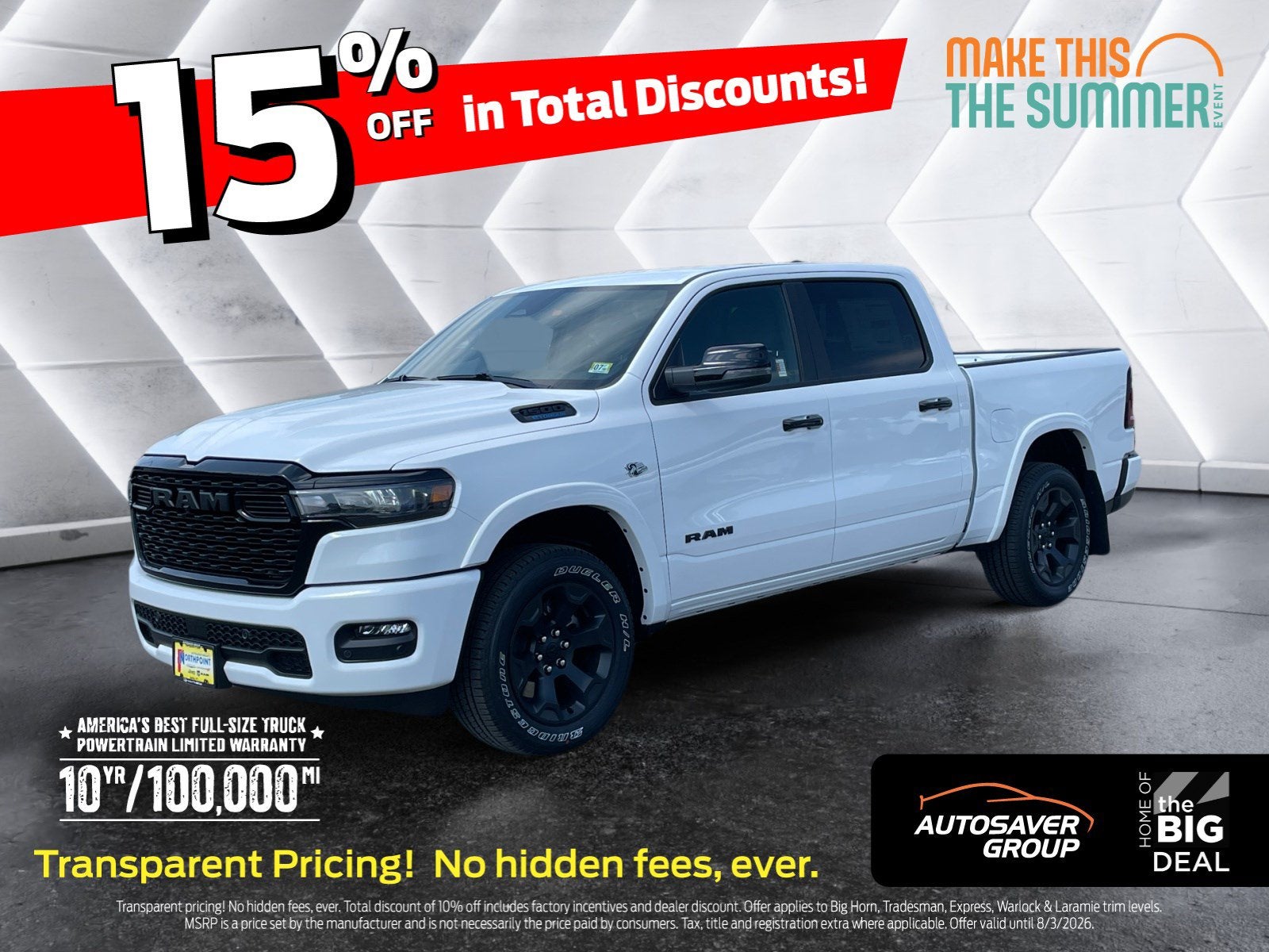 2026 RAM 1500 Big Horn/Lone Star