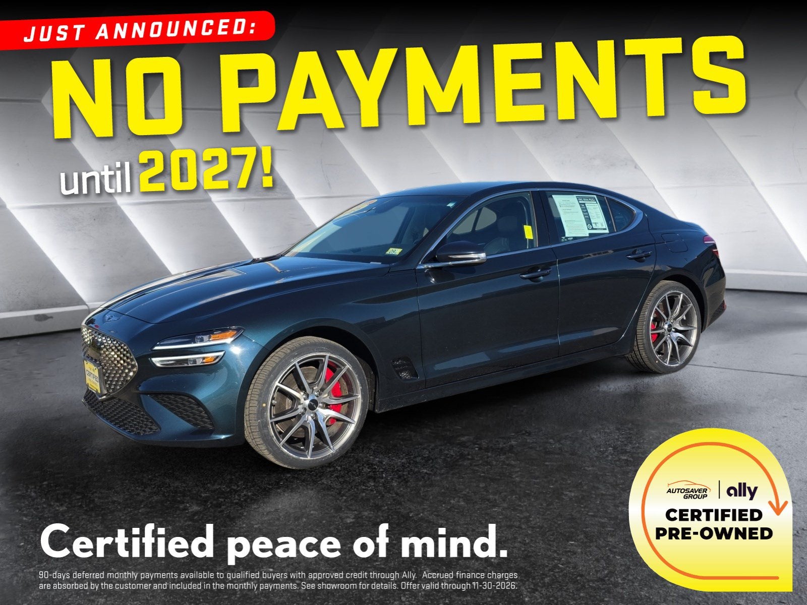 2025 Genesis G70 2.5T