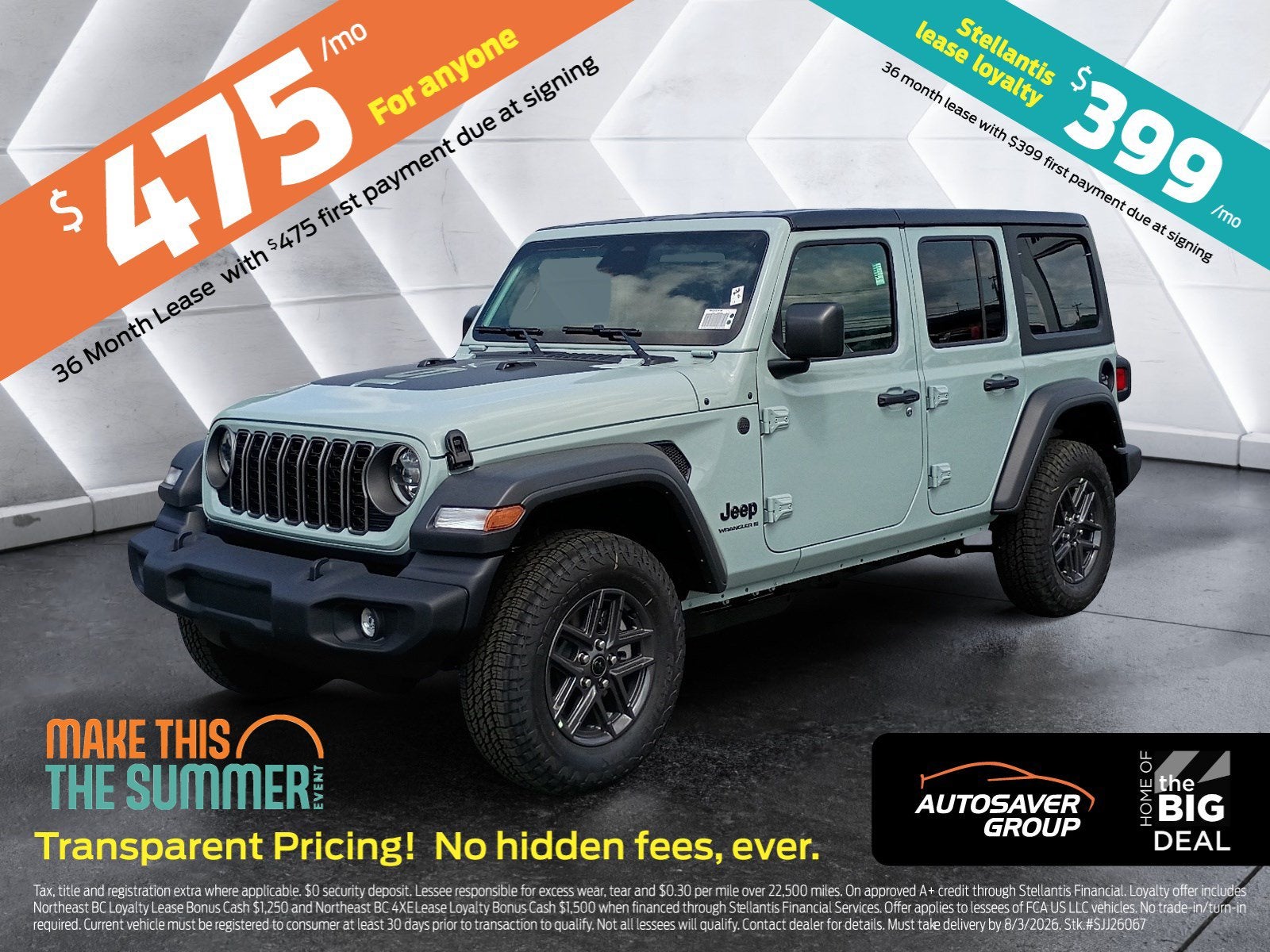 2026 Jeep Wrangler Sport S