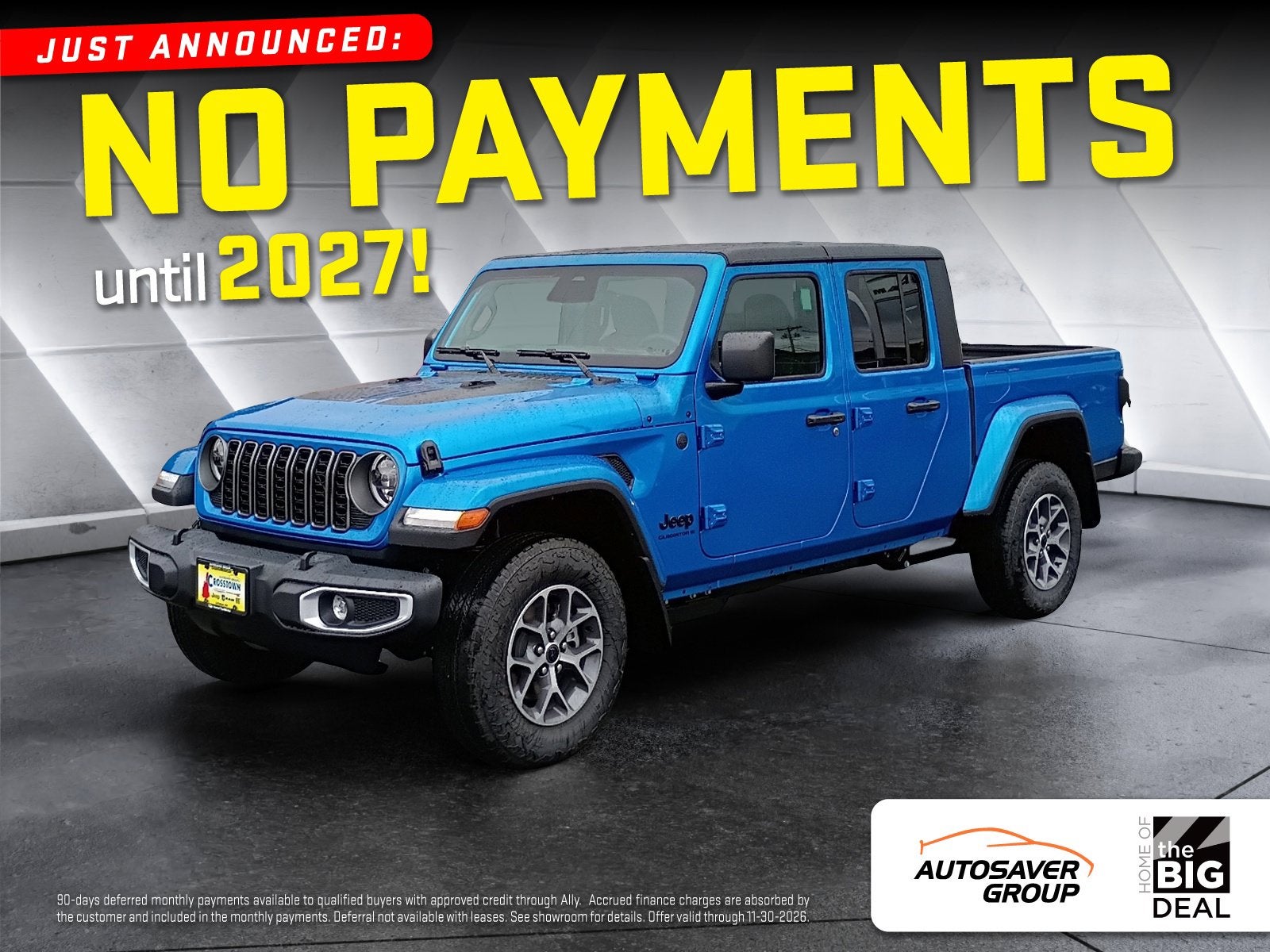 2027 Jeep Gladiator Sport S