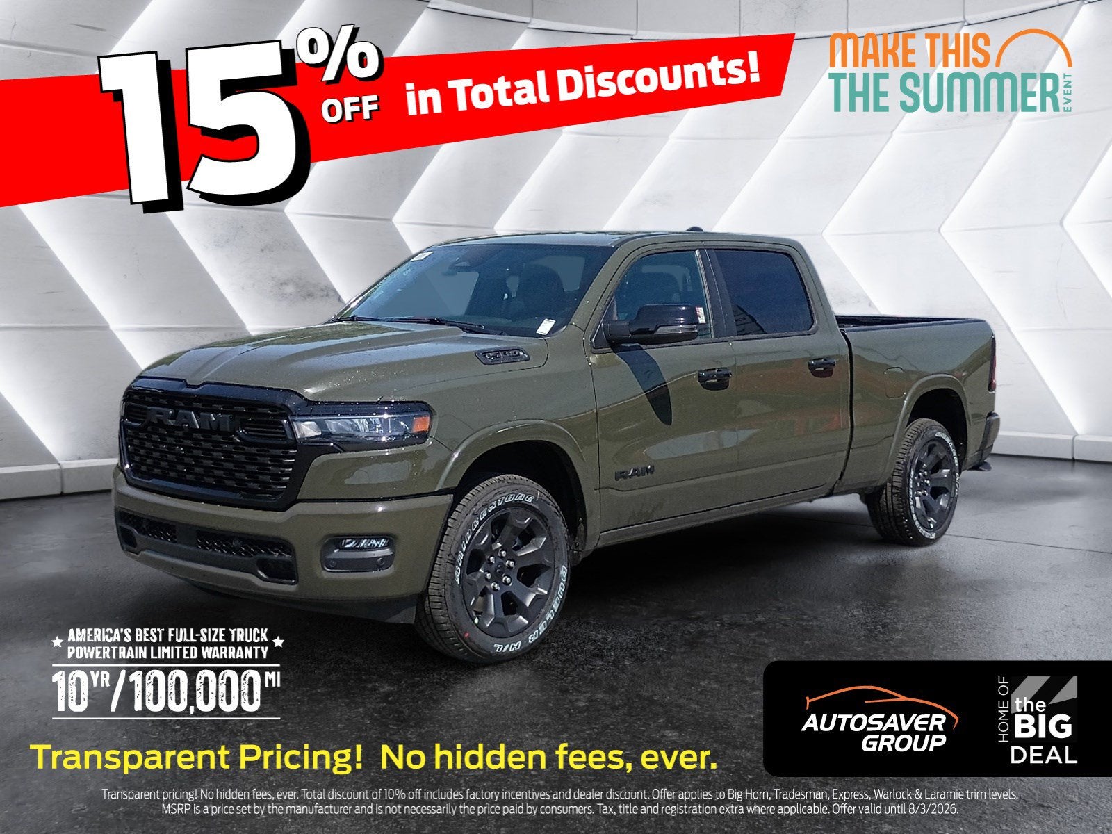 2026 RAM 1500 Big Horn/Lone Star