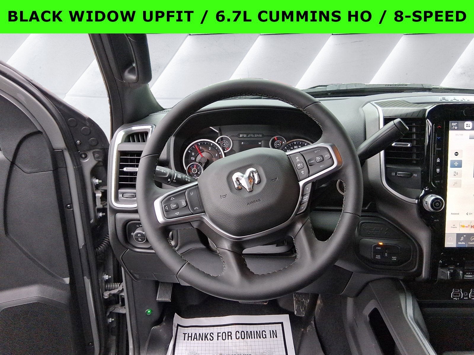 2026 RAM 2500 Big Horn BLACK WIDOW