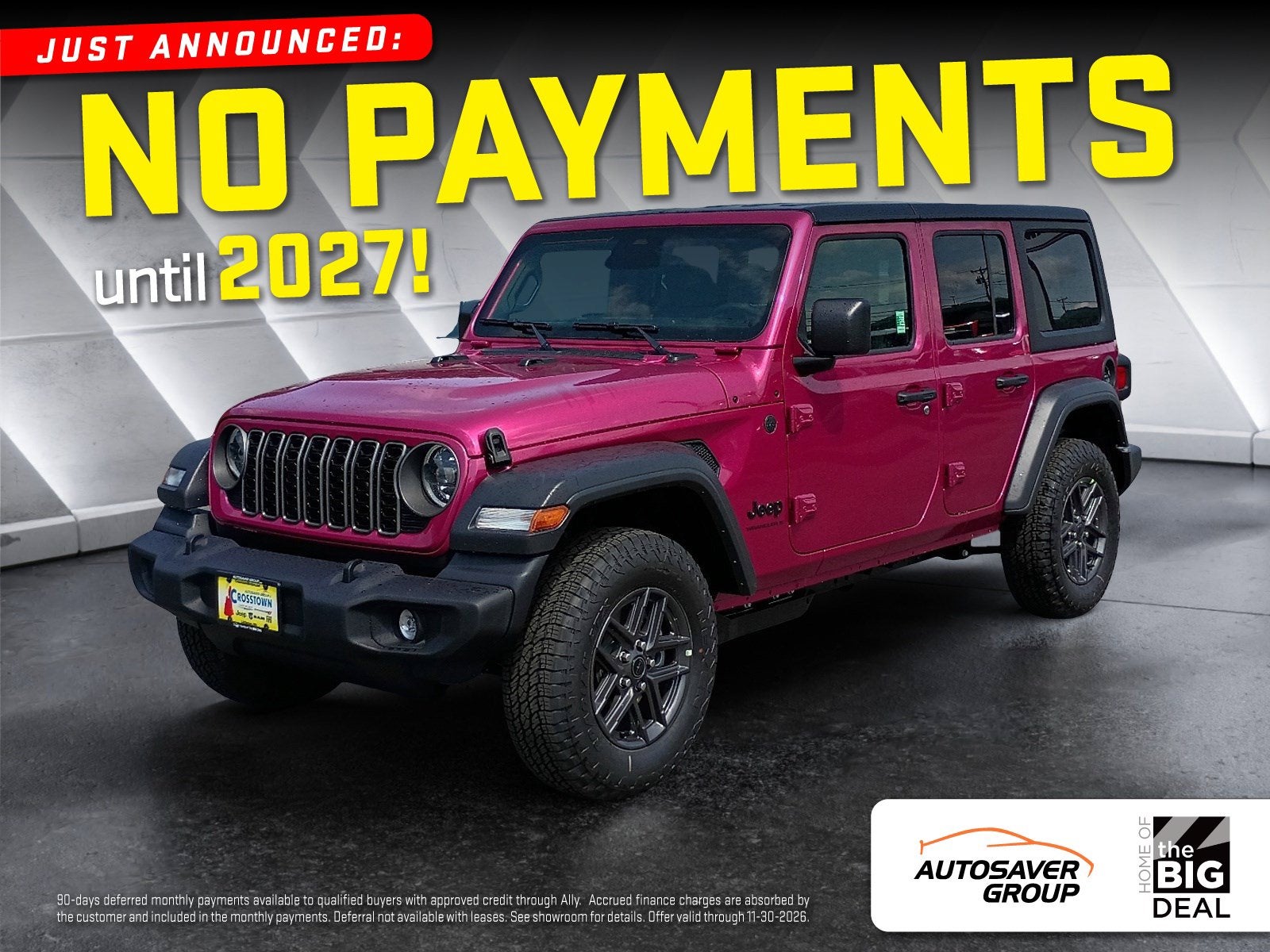2026 Jeep Wrangler Sport S