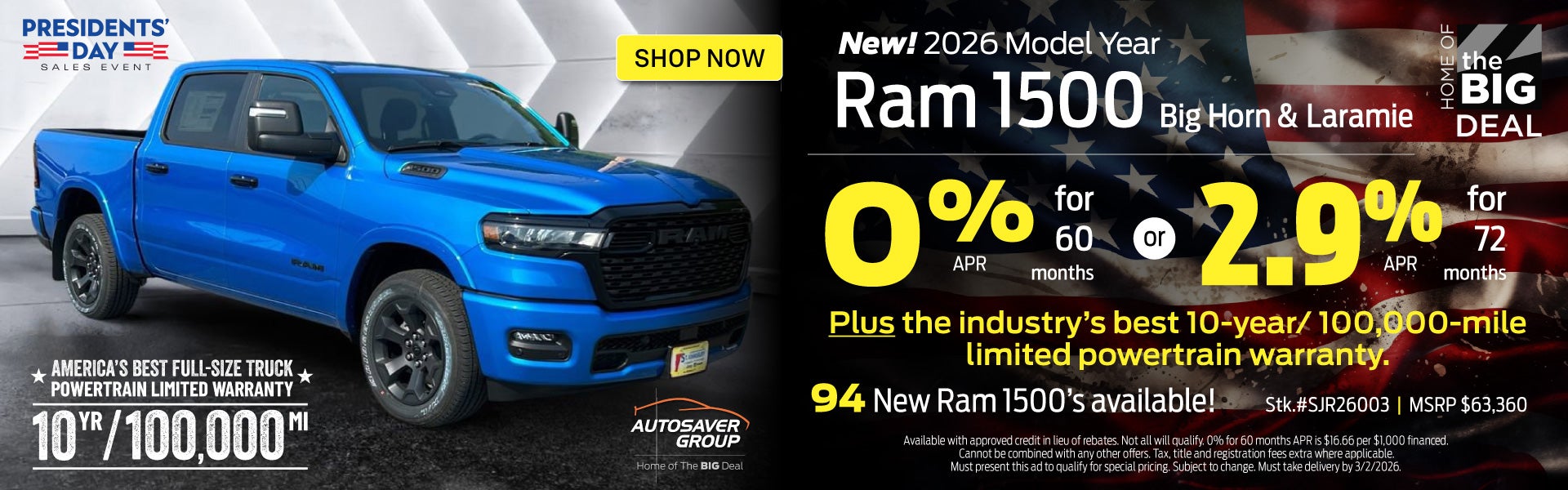 SHOP NEW RAM TRUCKS NEAR DERBY, VT