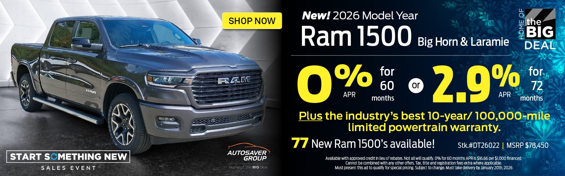 SHOP NEW RAM TRUCKS NEAR DERBY, VT