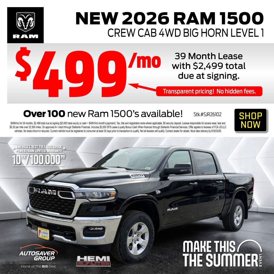 $499/mo Lease Special