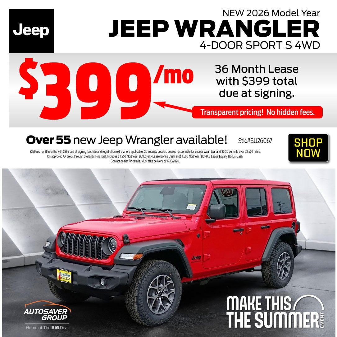 $399/mo Lease Special