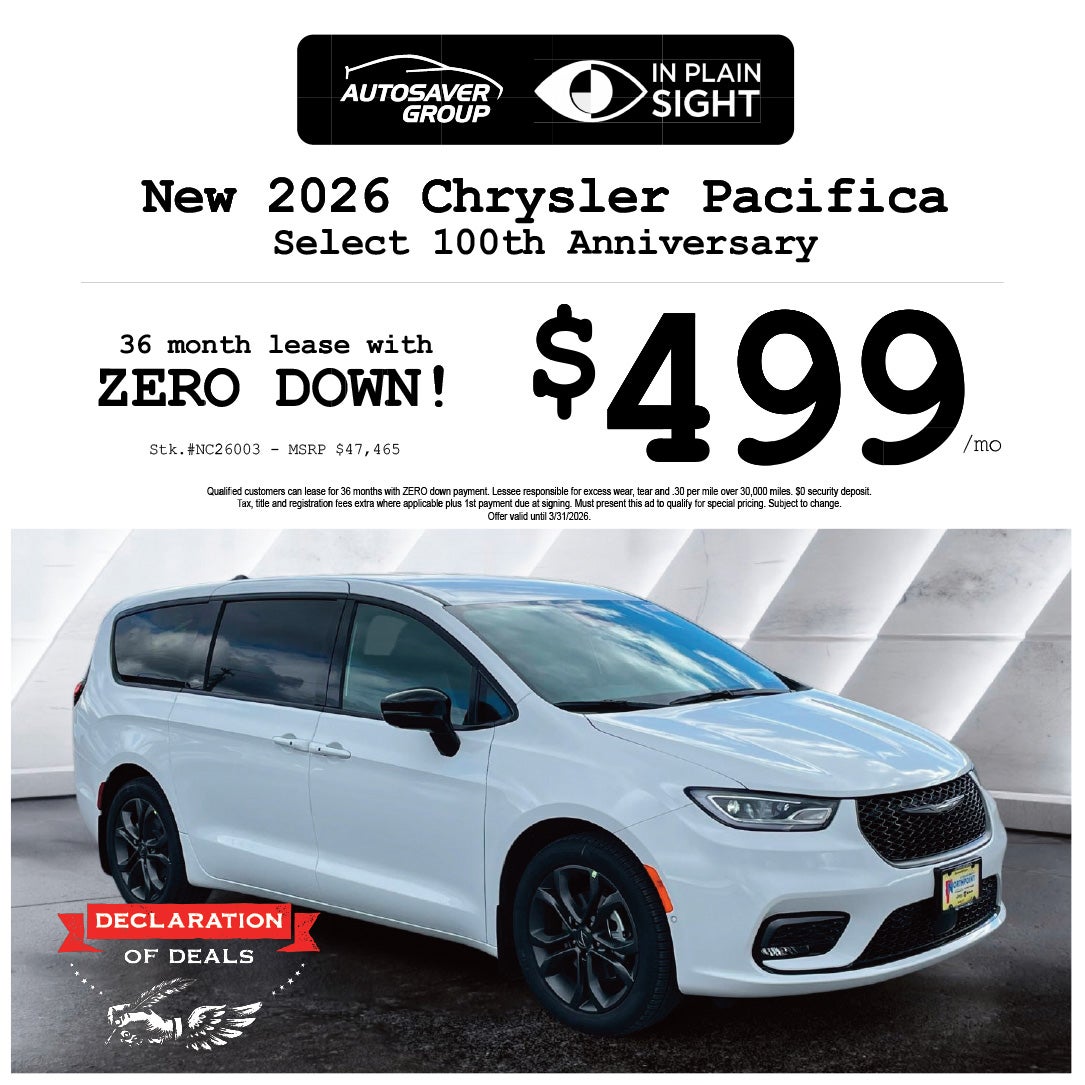 SHOP NEW PACIFICA VANS NEAR DERBY, VT