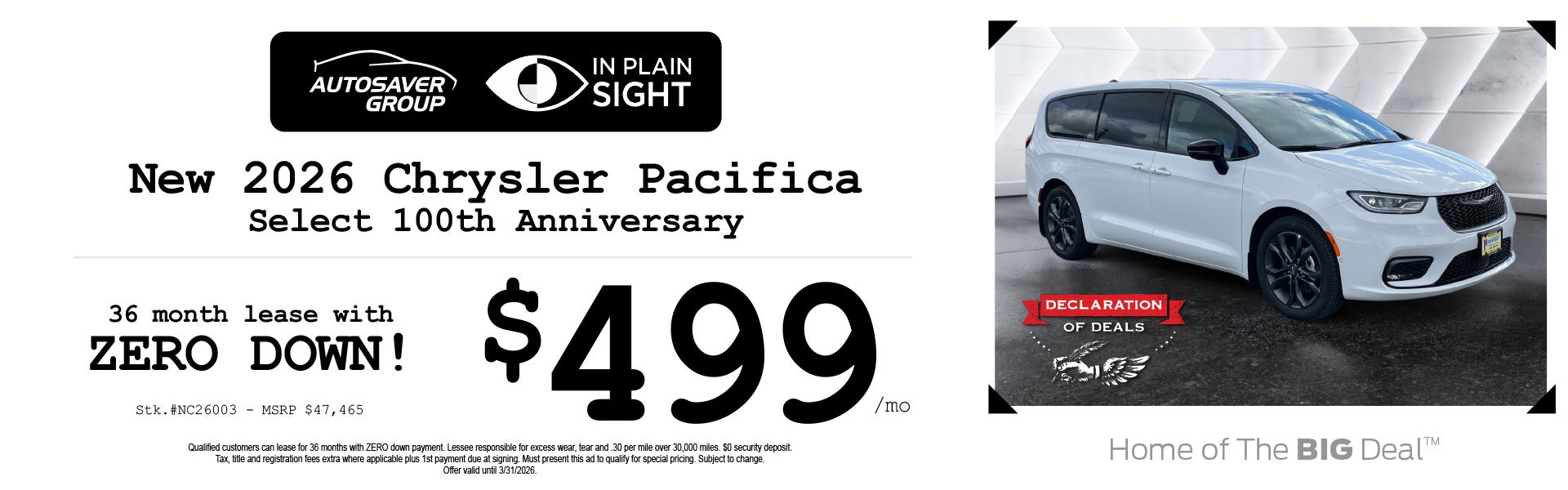 SHOP NEW PACIFICA VANS NEAR DERBY, VT