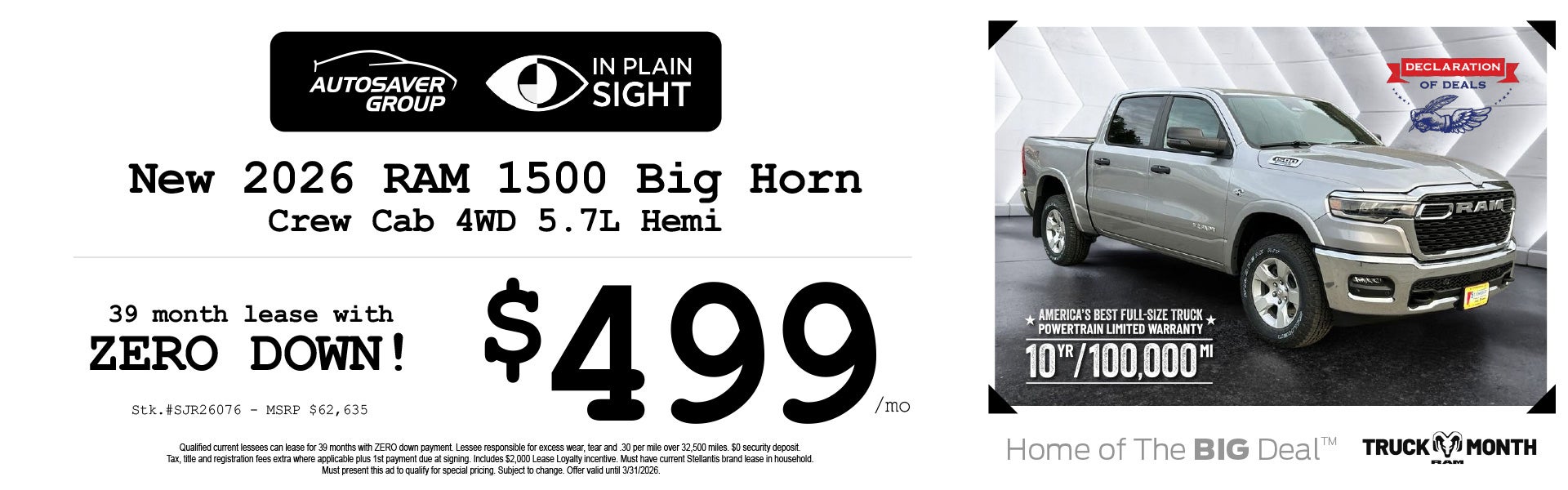 SHOP NEW RAM TRUCKS NEAR DERBY, VT