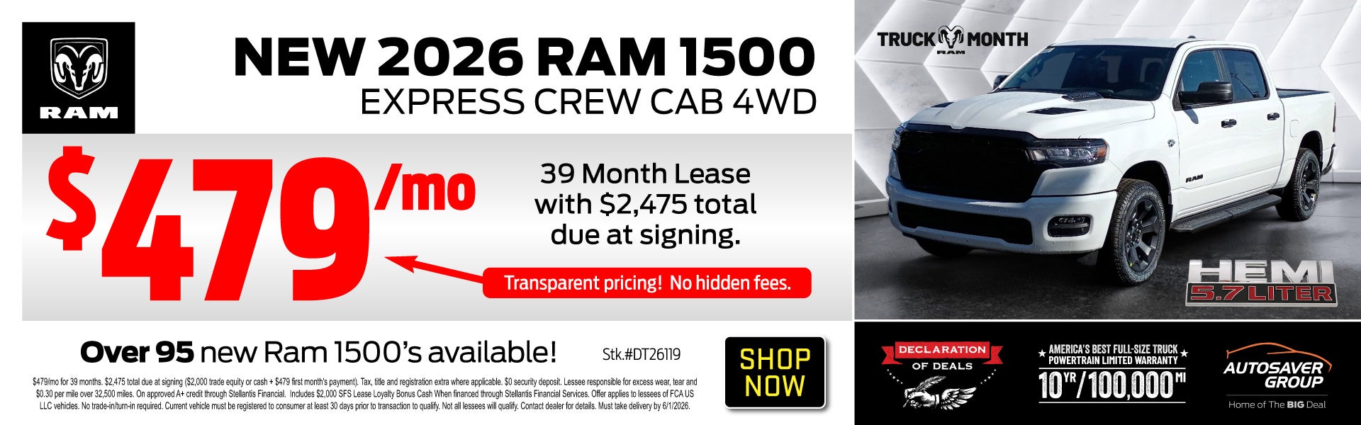 SHOP NEW RAM TRUCKS NEAR DERBY, VT