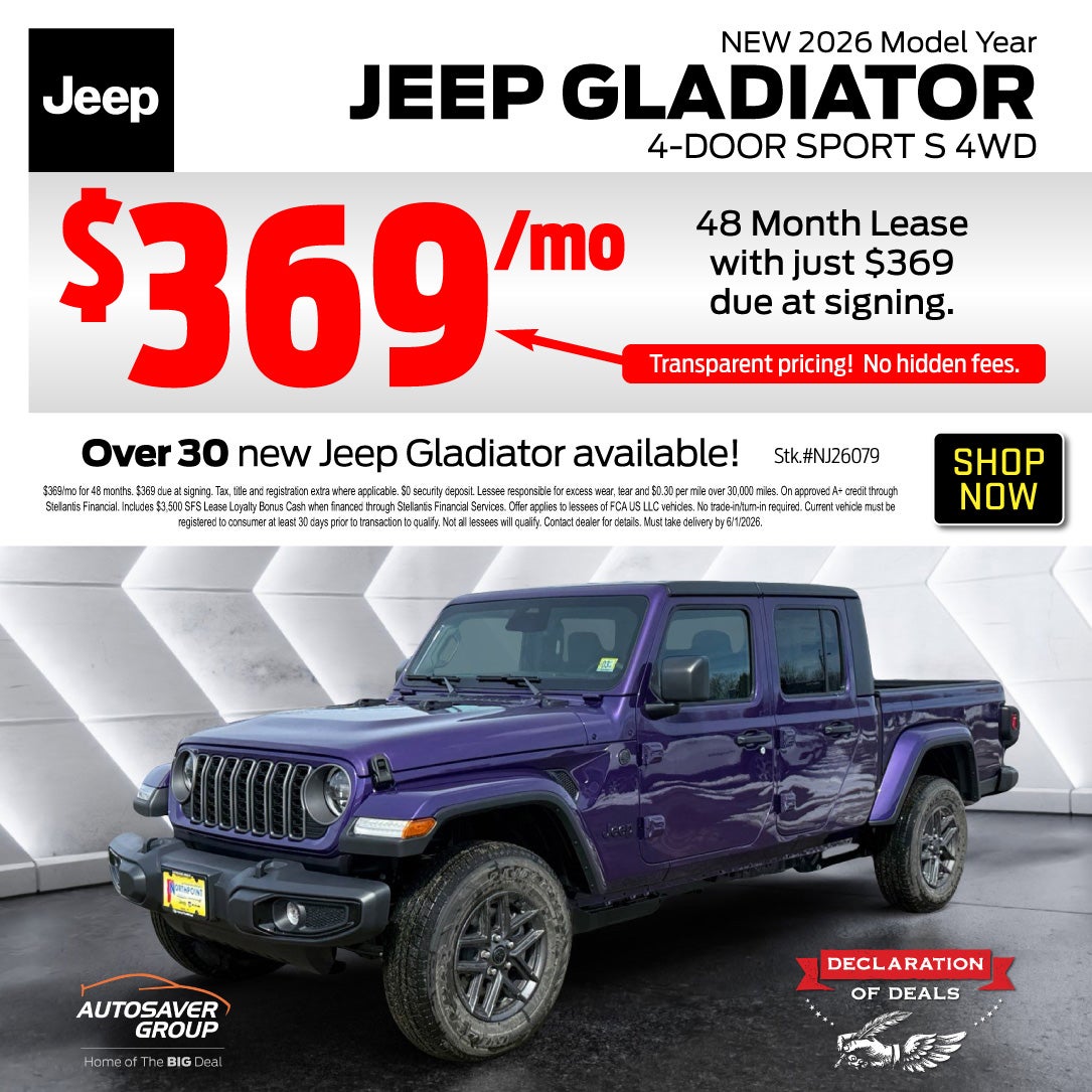 SHOP NEW JEEP NEAR DERBY, VT
