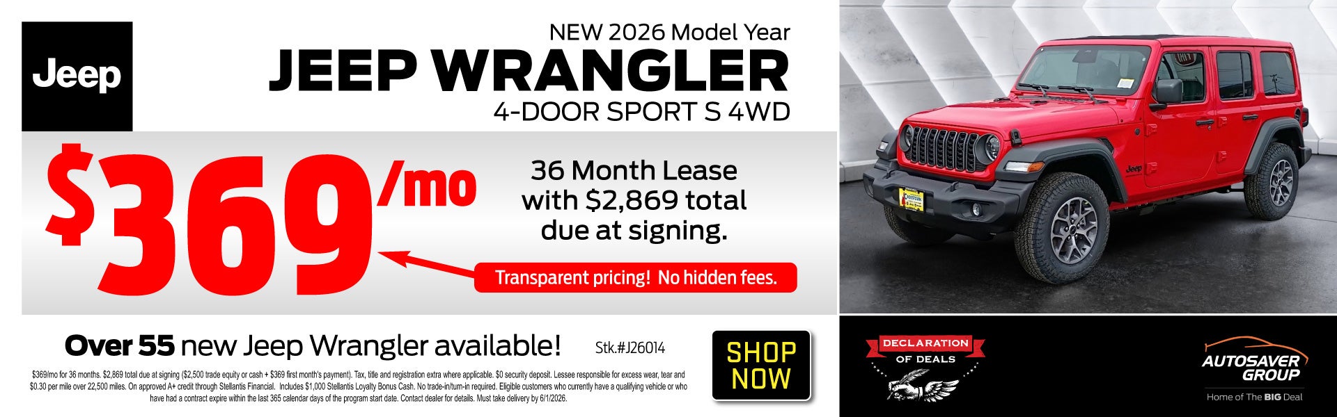 SHOP NEW JEEP NEAR DERBY, VT